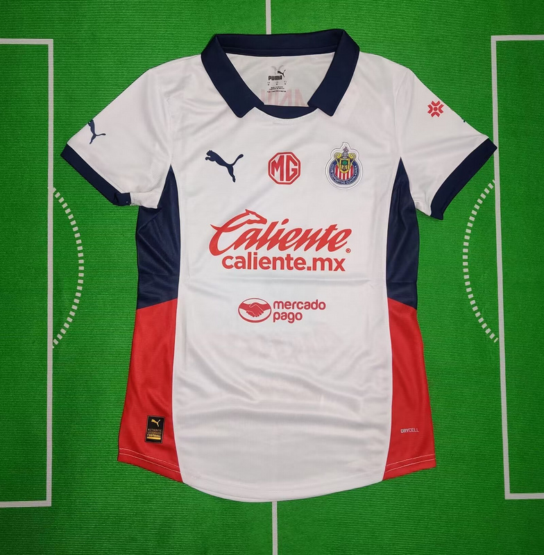 AAA Quality Chivas Guadalajara Woman 24/25 Away White Jersey